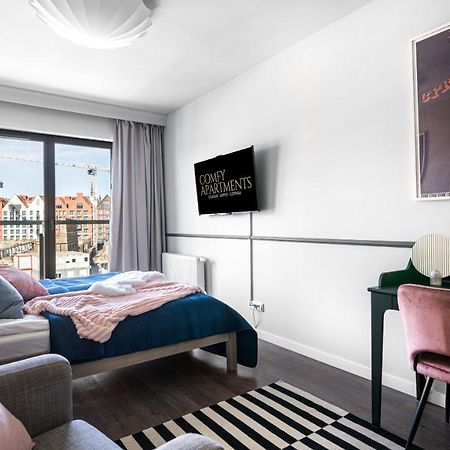 Waterlane W Oknami Na Rzeke - Marina View - Comfy Apartments Gdansk Exterior foto